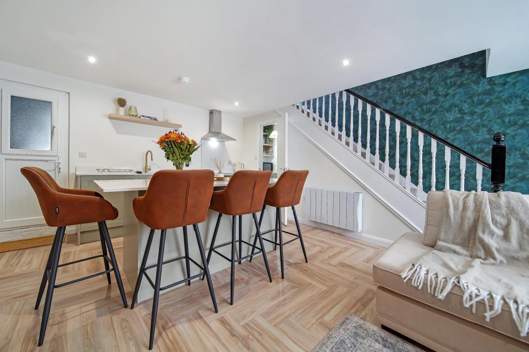 Apartamento The Burrow Sion Mills Exterior foto