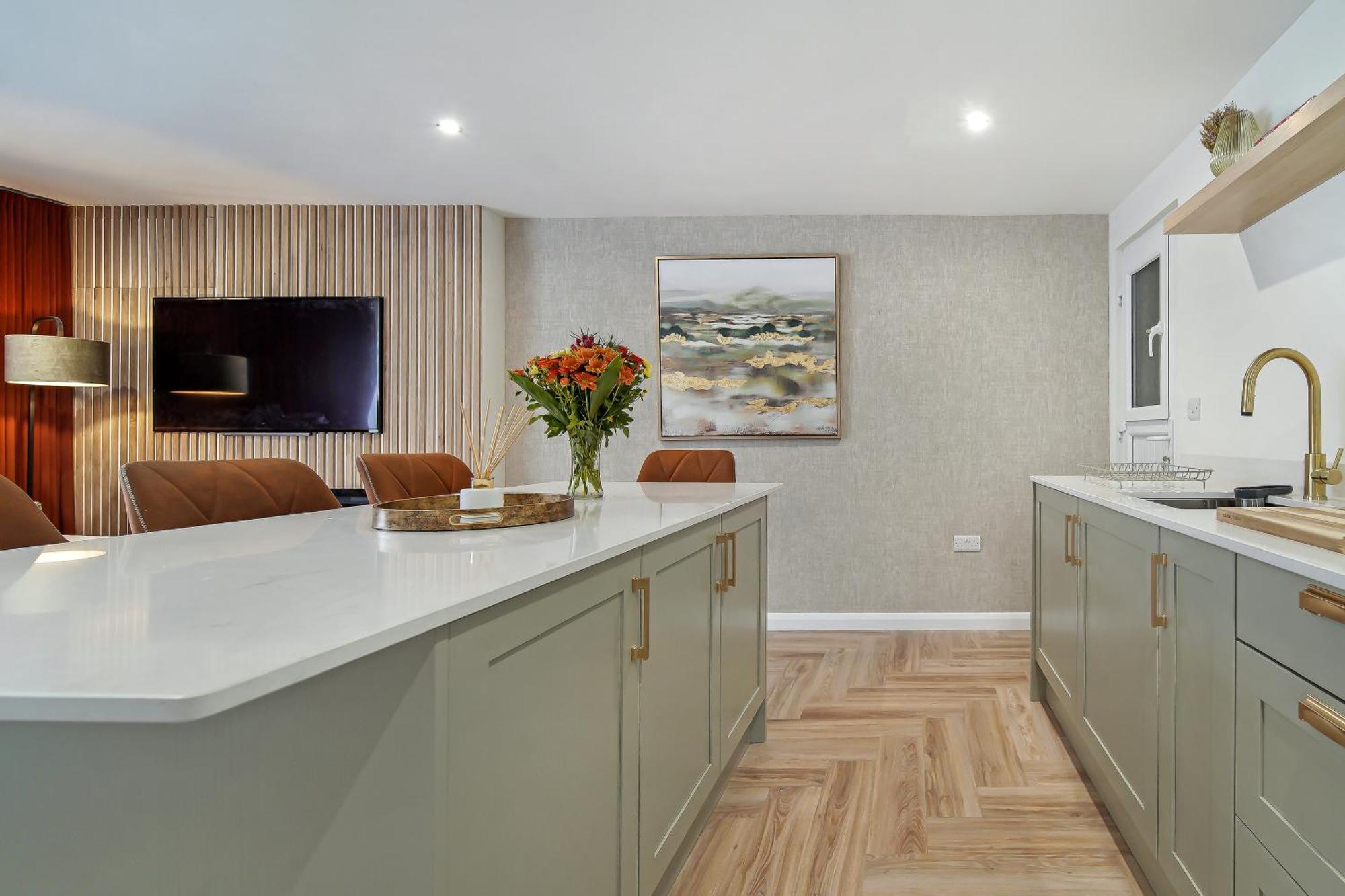 Apartamento The Burrow Sion Mills Exterior foto