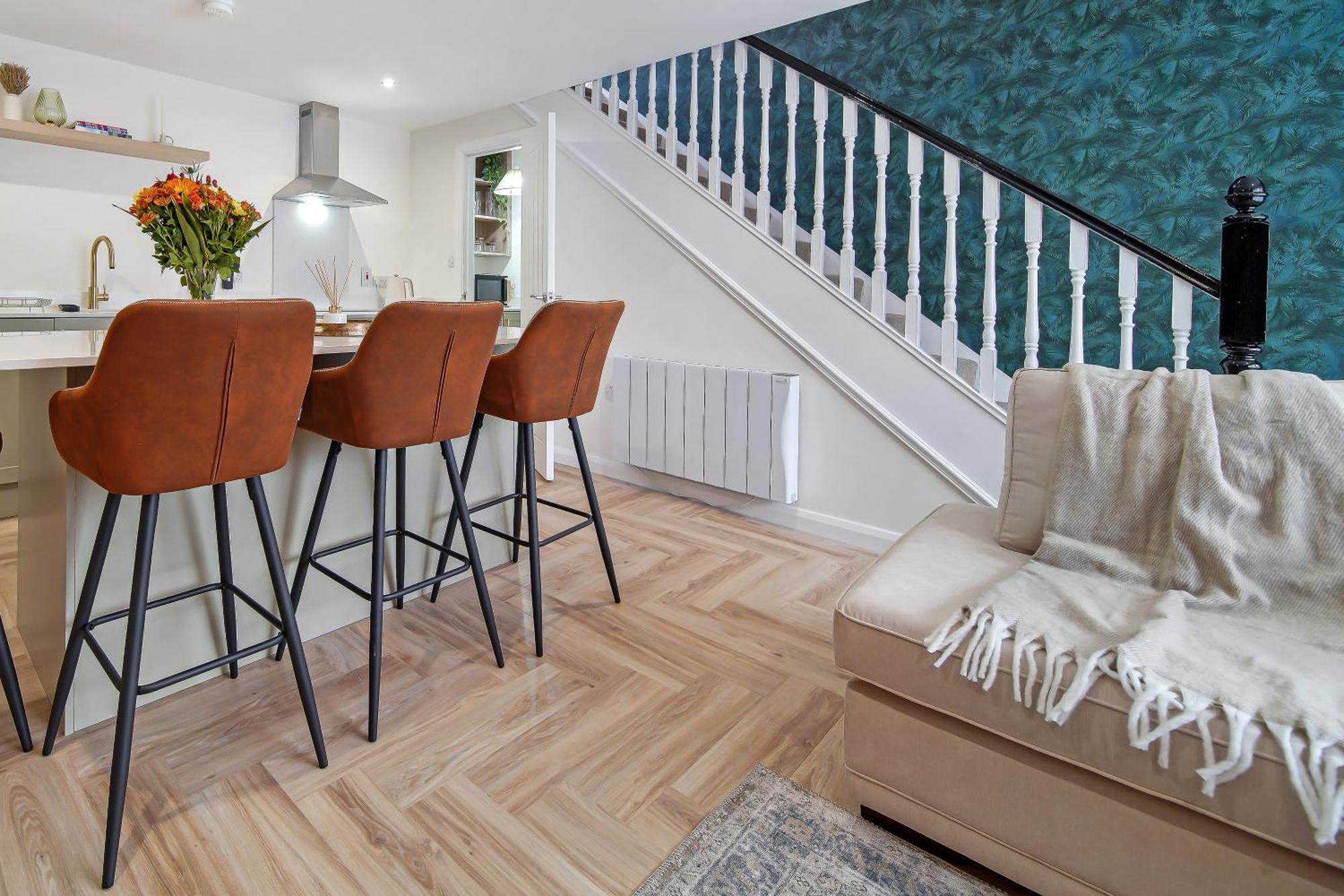 Apartamento The Burrow Sion Mills Exterior foto